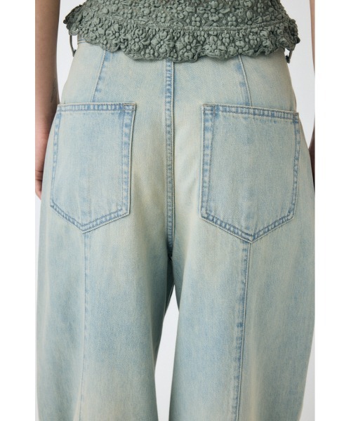 MOUSSY（マウジー） ジーンズ デニム デニムパンツ PIN TUCK COCOON