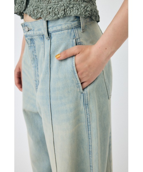 MOUSSY（マウジー） ジーンズ デニム デニムパンツ PIN TUCK COCOON