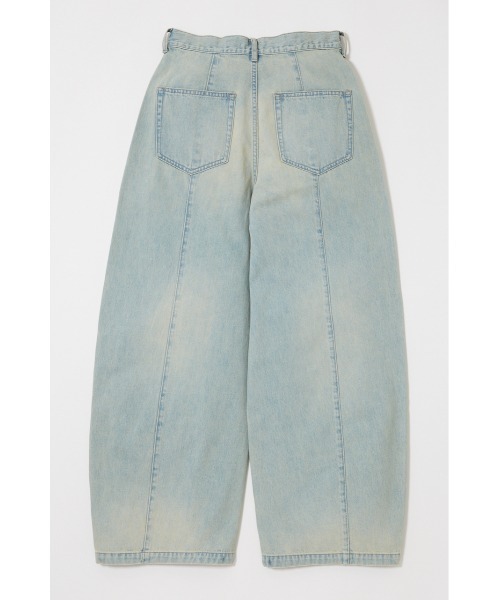 MOUSSY（マウジー） ジーンズ デニム デニムパンツ PIN TUCK COCOON