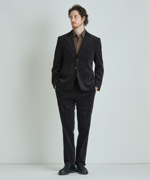 メンズビギ（MEN’S BIGI）/シャーリングコーデュロイパンツ＜ストレッチ＞ MEN'S BIGI（メンズビギ） パンツ シャーリングコーデュロイパンツ