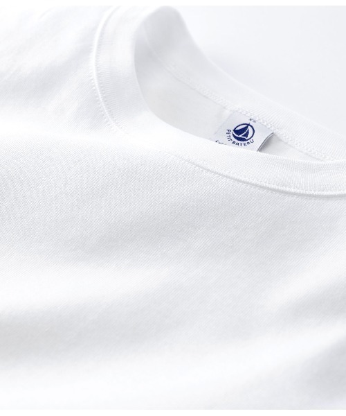 「PETIT BATEAU」 半袖Tシャツ SMALL ホワイト レディース_画像2