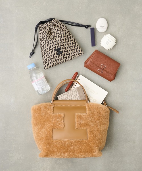 ご予約　イアクッチ ソルベット S MONTONE/RUGA ムートン IACUCCI（イアクッチ） ショルダーバッグ バッグ ソルベット S MONTONE