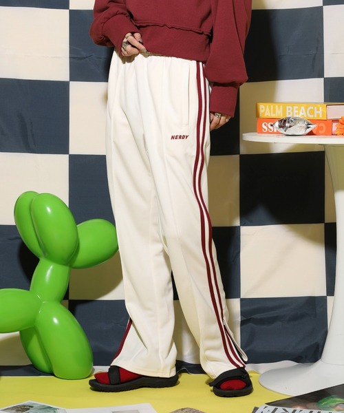 NERDY スウェットパンツ ジャージ トラックパンツ レディース