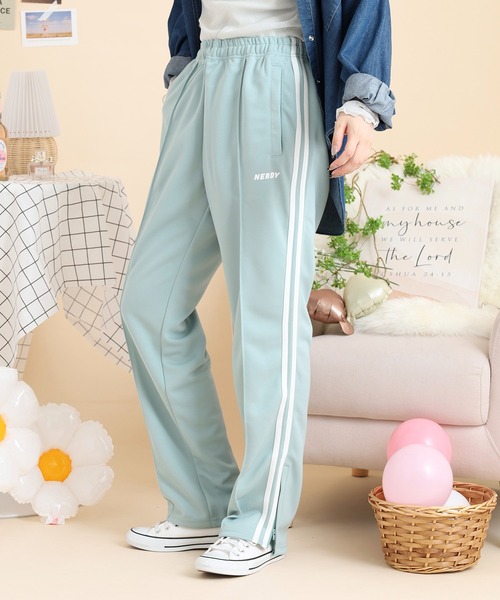 NERDY スウェットパンツ ジャージ トラックパンツ レディース