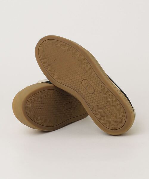 「PUMA」 ローカットスニーカー 24.5cm ベージュ レディース