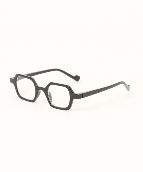 ファッション・伊達メガネ ホワイト/グリーン FOUND GOOD 伊達メガネ メガネ 眼鏡 カラフルリーディングG1.0