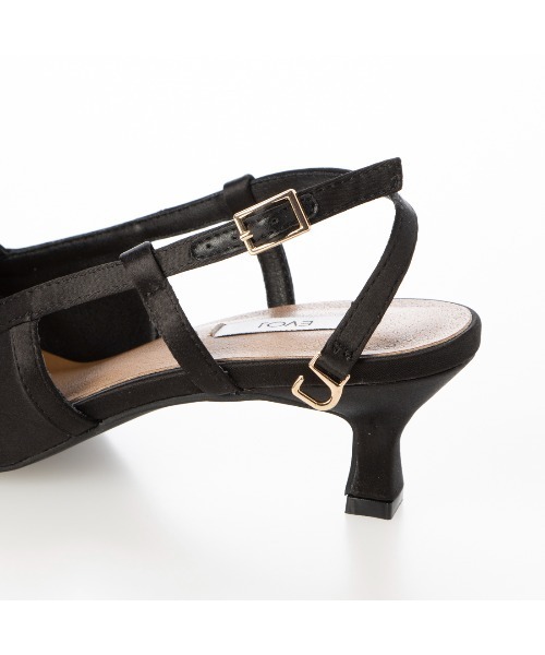 「EVOL」 ヒールサンダル S ゴールド レディース_画像6