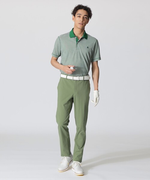 ゴルフ 「GOLF Men's/吸水速乾」マイクロボーダーポロシャツ メンズ