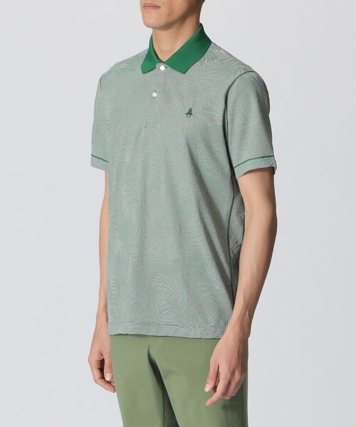 ゴルフ 「GOLF Men's/吸水速乾」マイクロボーダーポロシャツ メンズ