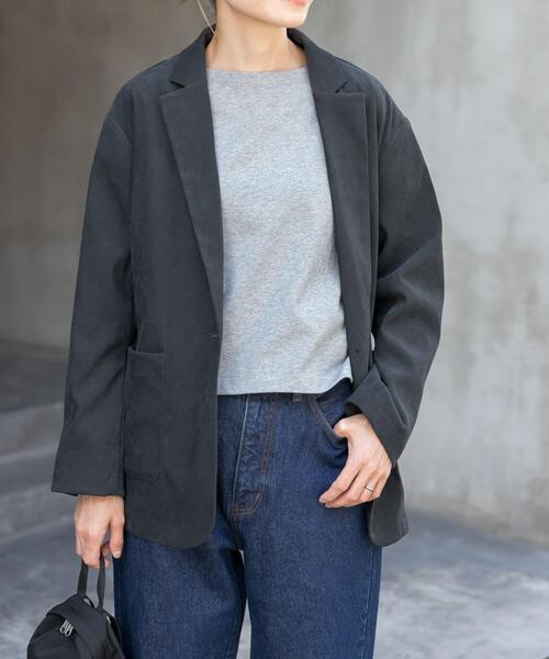 ベージュ ショートジャケット　FORK&SPOON アーバンリサーチ ドアーズ URBAN RESEARCH DOORS FORK&SPOON ステン