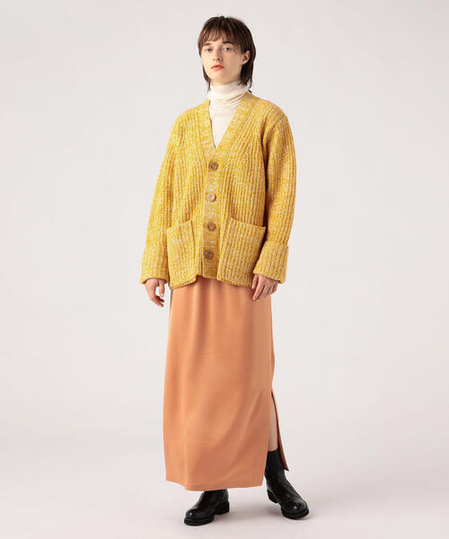 TOMORROWLAND（トゥモローランド） ロングスカート 36 カーキ