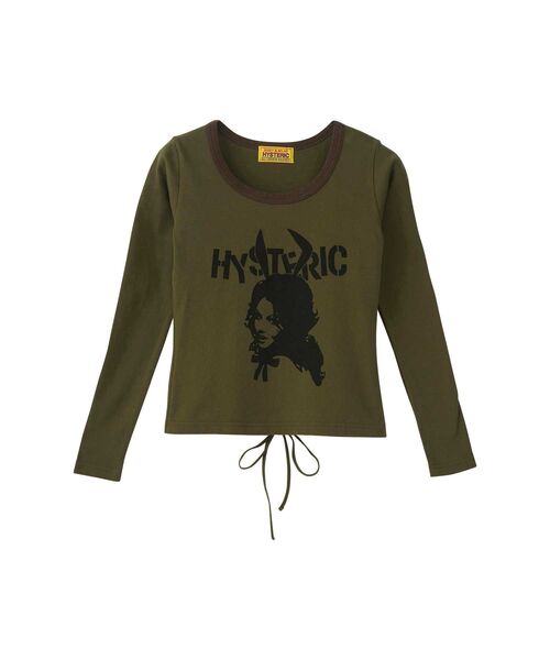 HYSTERIC GLAMOUR（ヒステリックグラマー） tシャツ BUNNY GIRLレース