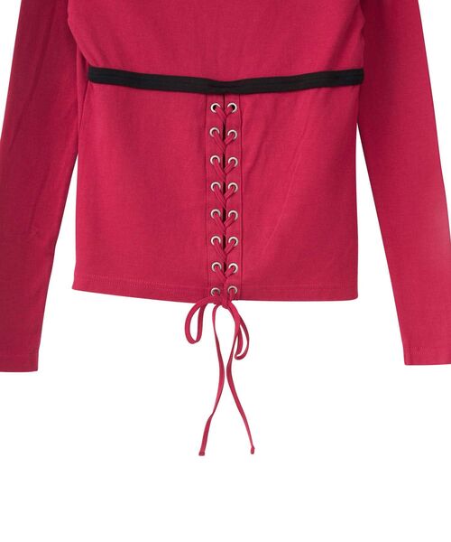 HYSTERIC GLAMOUR（ヒステリックグラマー） tシャツ BUNNY GIRLレース