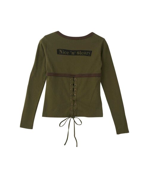 HYSTERIC GLAMOUR（ヒステリックグラマー） tシャツ BUNNY GIRLレース