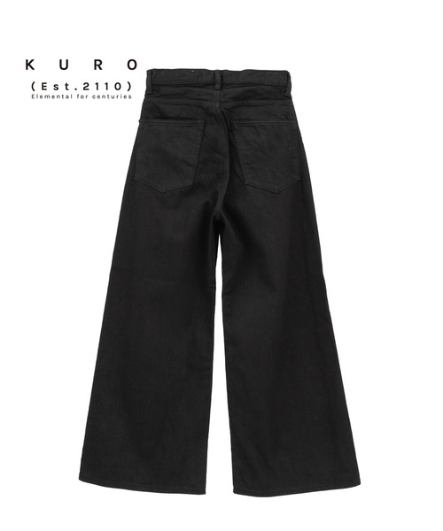 CONVERSE TOKYO ジーンズ デニム デニムパンツ 「KURO」WIDE DENIM