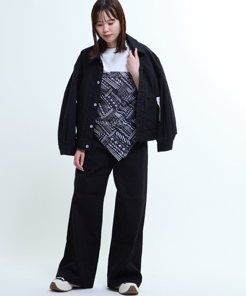 CONVERSE TOKYO ジーンズ デニム デニムパンツ 「KURO」WIDE DENIM