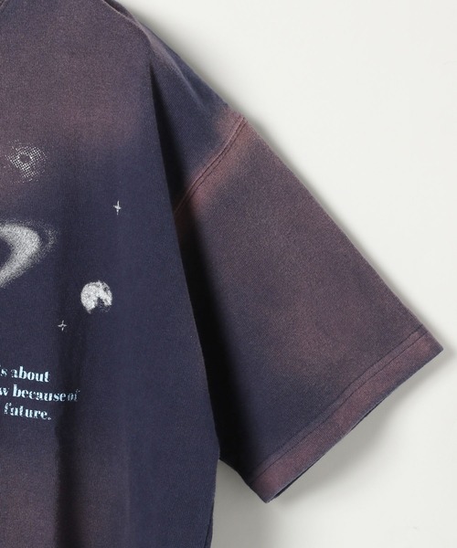 「PBLIM」 半袖Tシャツ MEDIUM ネイビー レディース_画像8