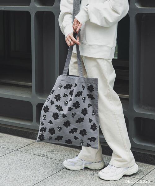 THE GOODLAND MARKET トートバッグ EXPO2025 TOTE-FLOWER レディース