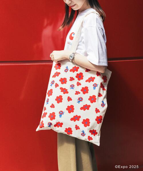 THE GOODLAND MARKET トートバッグ EXPO2025 TOTE-FLOWER レディース