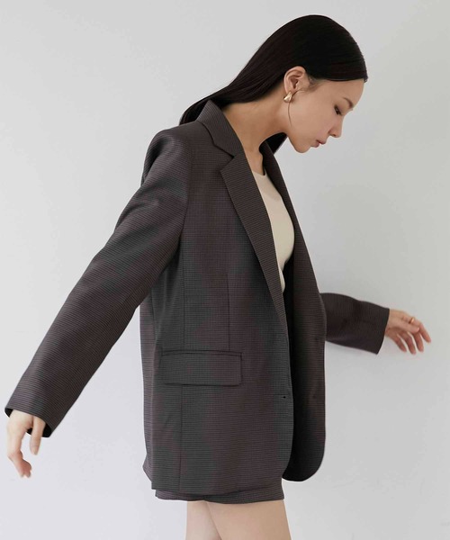 Luan（ルアン） ジャケット テーラードジャケット 「Luan」CHECK