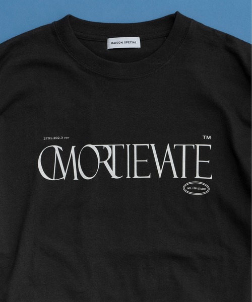 「MAISON SPECIAL」 半袖Tシャツ FREE レッド レディース_画像7