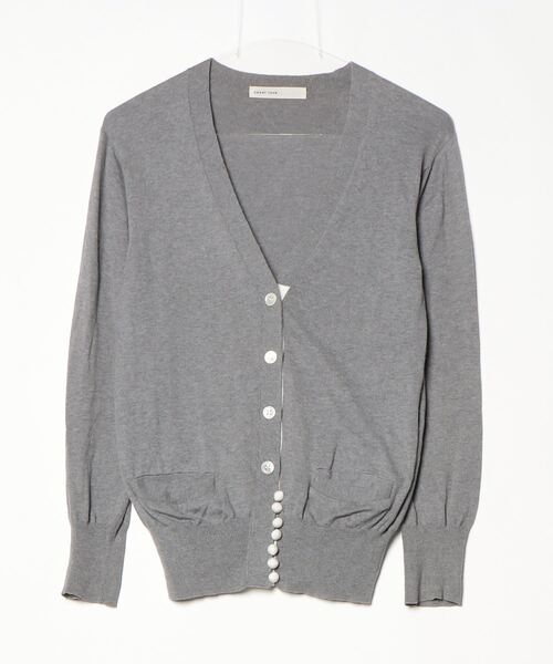 sacai グレーカーディガン Sacai サカイ Suiting Knit Cardigan 1