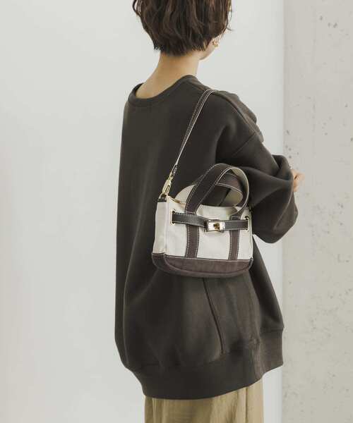 SITA PARANTICAバッグ　ブラウン　ストラップ付 sita parantica 「sita parantica」 2WAYバッグ - ブラウン レディース