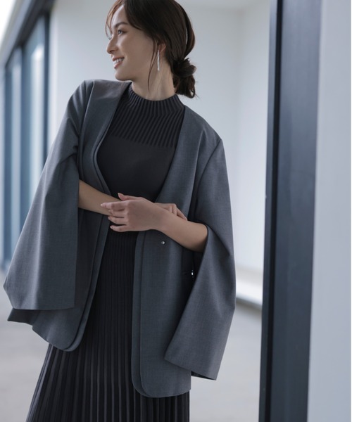 「anuans」 半袖ワンピース FREE ピンク レディース_画像9