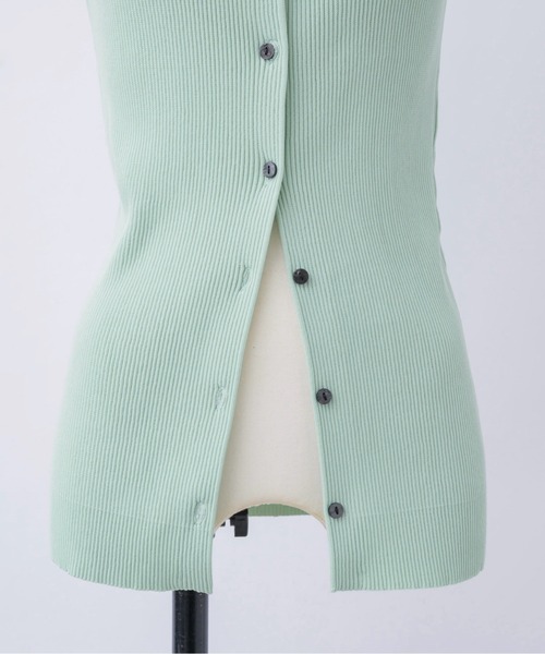 「musubore」 ノースリーブニット FREE ピンク レディース_画像4