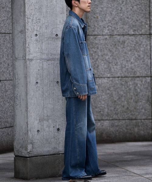 70s デニムカバーオール　カットオフ　Gジャン　フェード CRAFT STANDARD BOUTIQUE（クラフトスタンダードブティック） デニム