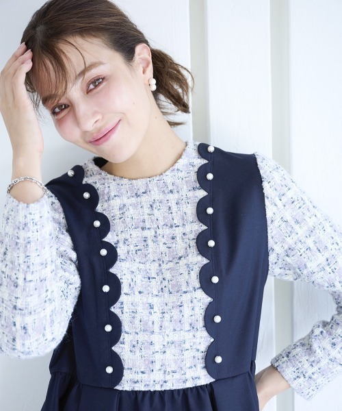 グレース♡ワンピース 2Wayコットン花柄レースワンピース[ru1215] | レディースファッション