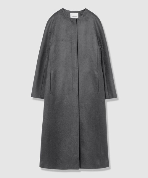 ANAYI（アナイ） トレンチコート コート カシミヤベルト付きクルー