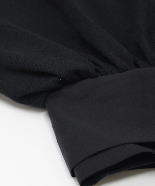 「LAVEANGE」 半袖ワンピース 5L ネイビー レディース_画像7