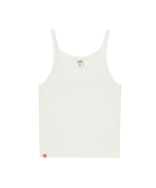 A BATHING APE（アベイシングエイプ） キャミソール APEE EMBROIDERY