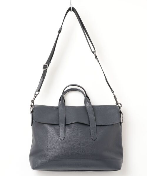 COACH（コーチ） サリバン 2WAYバッグ - ネイビー メンズ : ZOZOTOWN