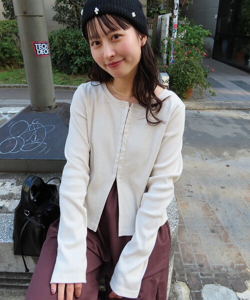 Kastane（カスタネ） tシャツ ホックリブロンTee レディース