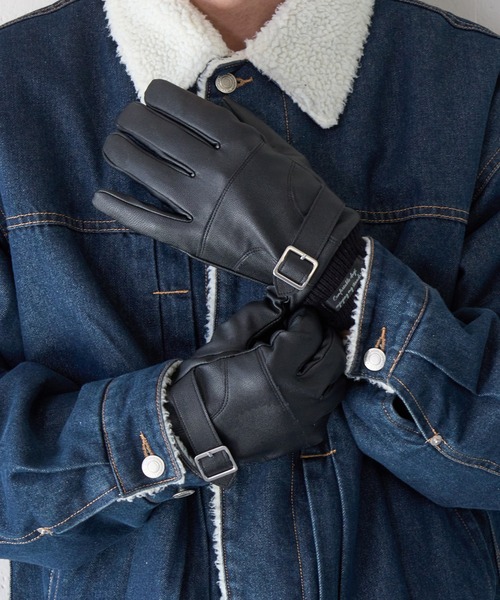 SETUP7（セットアップセブン） 手袋 「SETUP7」C'est doux PUレザー