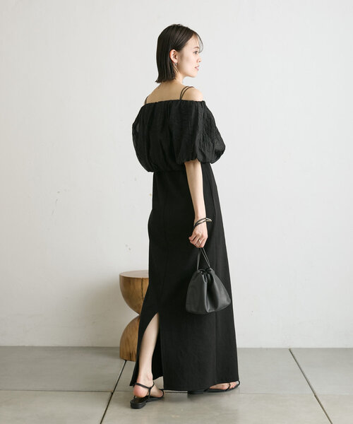 「mystic」 コンビワンピース 1 オフホワイト レディース_画像9