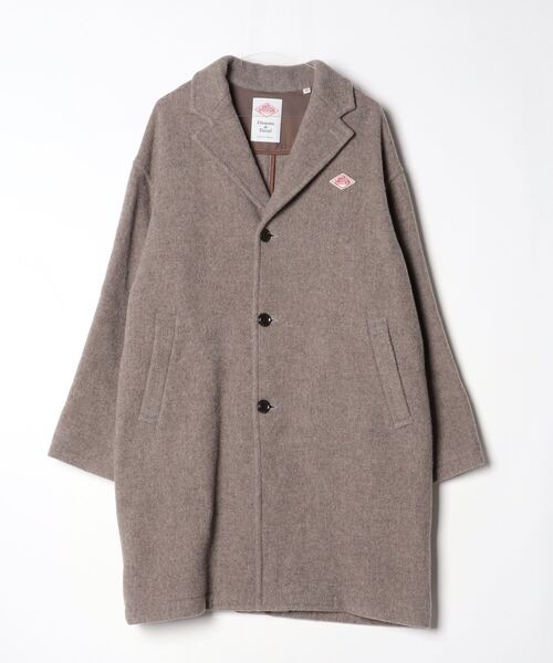 DANTON コート サイズ42 グレー Danton（ダントン） チェスターコート 40 グレー メンズ : ZOZOTOWN
