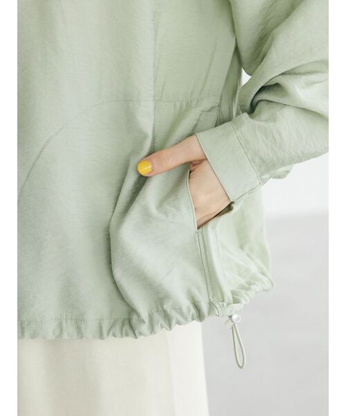 「CRAFT STANDARD BOUTIQUE」 長袖ブラウス FREE ライトグリーン レディース_画像9