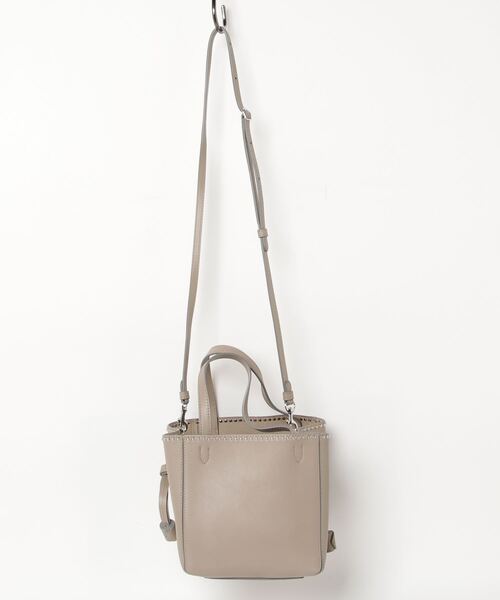 J&M Davidson（J＆Mデヴィッドソン） 」 2WAYバッグ - ベージュ