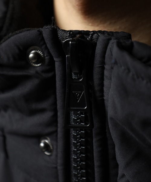 ダウンジャケット ダウン GUESS JEANS ミドル丈パファージャケット 