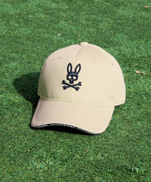 Psycho Bunny（サイコバニー） キャップ 帽子 「GOLF」パイピングロゴ