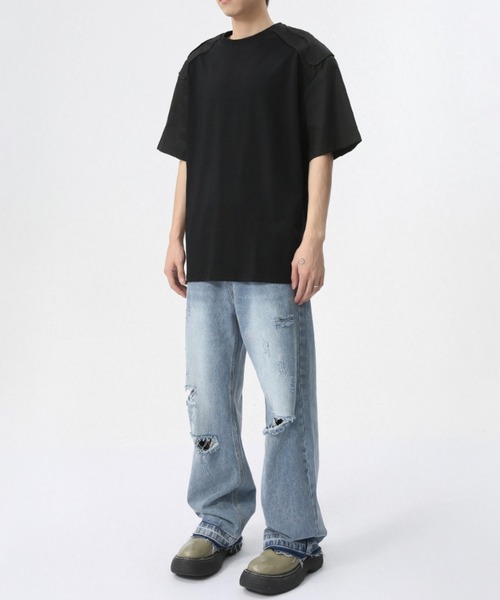 「WESTBOY」 デニムパンツ L ライトブルー メンズ_画像2