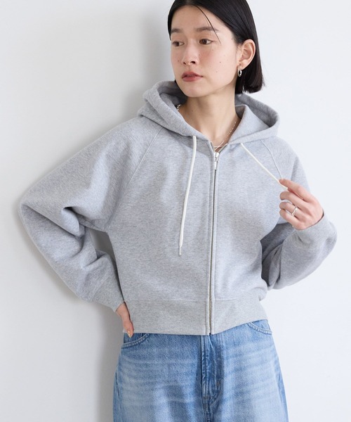「AMERICAN HOLIC」 ジップアップパーカー M グレー系その他 レディース_画像2