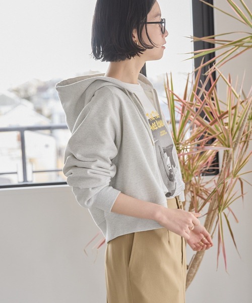 「AMERICAN HOLIC」 ジップアップパーカー M グレー系その他 レディース_画像3