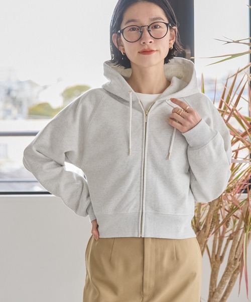 「AMERICAN HOLIC」 ジップアップパーカー M グレー系その他 レディース_画像5