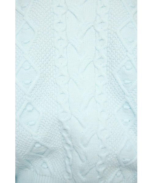 MOUSSY（マウジー） ニット セーター POPCORN CABLE セーター