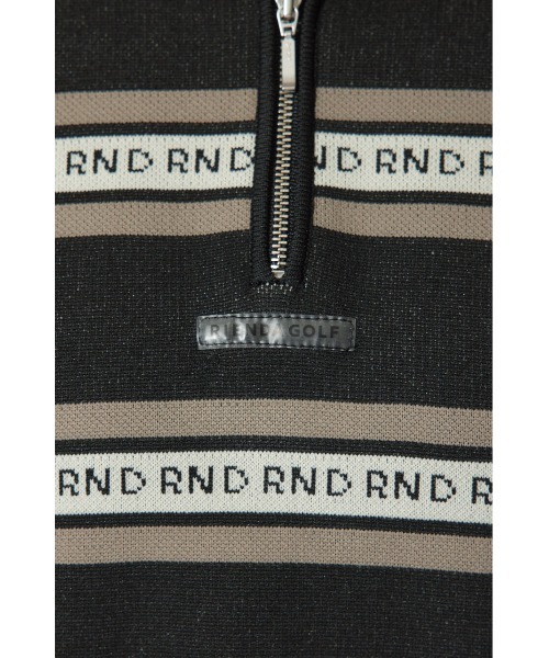 「RIENDA GOLF」 半袖ワンピース MEDIUM ベージュ レディースの画像