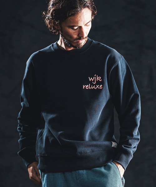 wjk reluxe トレーナー スウェット msw1827-heavy sweat pullover 
